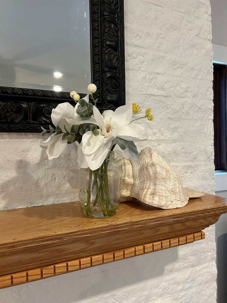 Fireplace detail